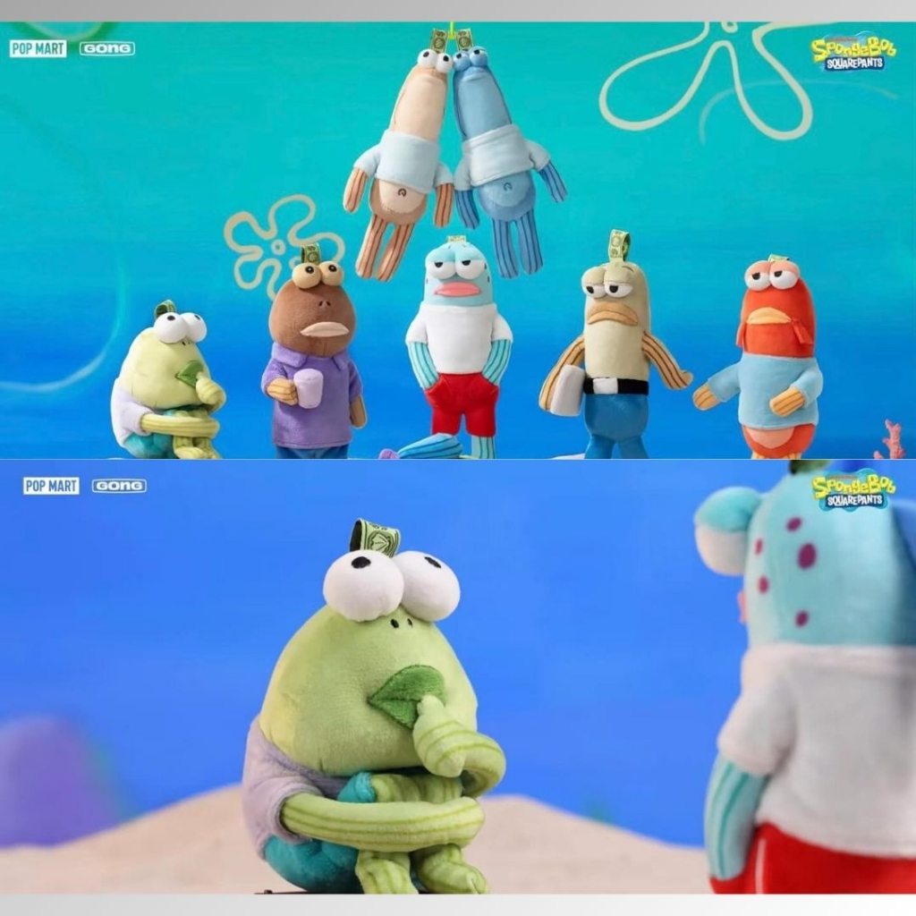 Popmart Kolaborasi dengan Spongebob: Rilis Koleksi Figur Bikini Bottom