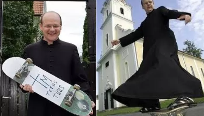 Pastor Zoltan Lendvai Sebarkan Nilai Kristiani dengan Skateboard di Hungaria