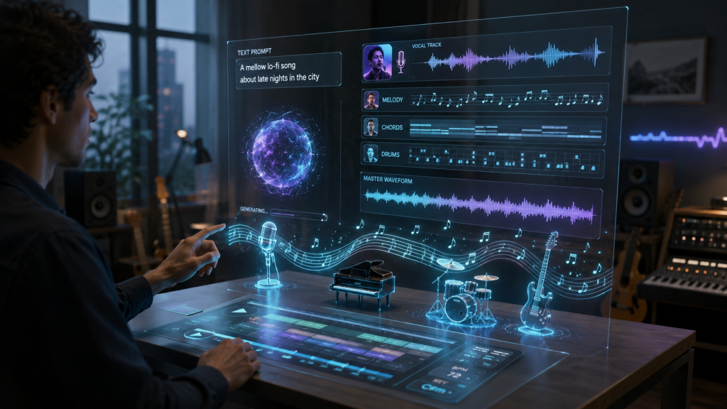 Suno AI 2026 Bikin Lagu Hanya 30 Detik, Begini Musisi Sudah Memanfaatkannya 2 Suno AI 2026 Bikin Lagu Hanya 30 Detik, Begini Musisi Sudah Memanfaatkannya